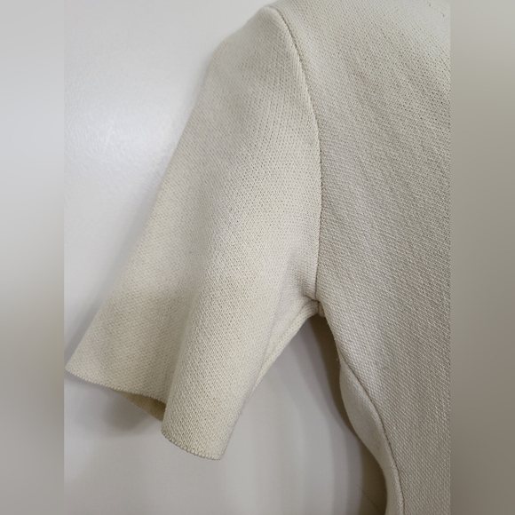 SOLD- Zara cream button down dress - Picture 3 of 4